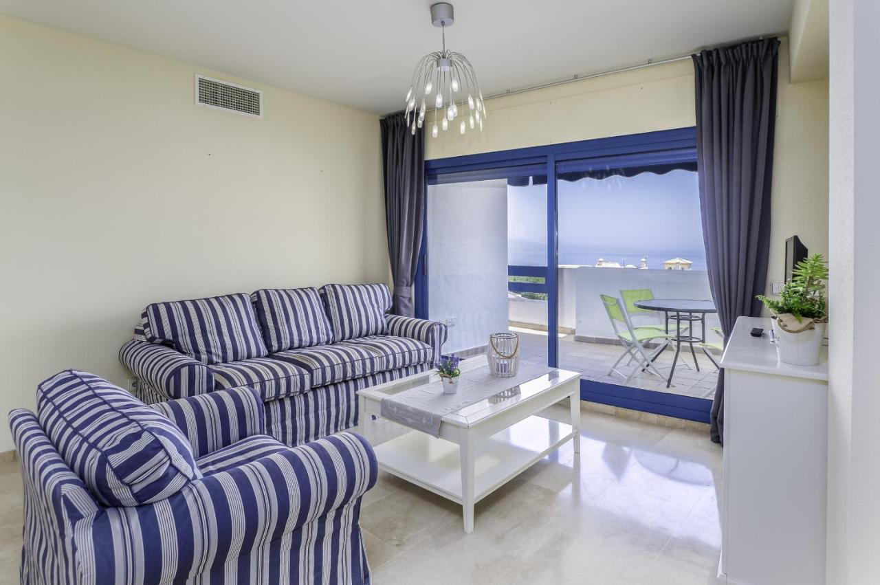 2307-Amazing 2Bedrooms Sea View Pool View Манилва Экстерьер фото